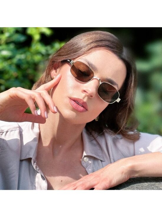 New Saint Laurent Sunglasses SL706 001 Black Brown Unisex Eyewear main image 10